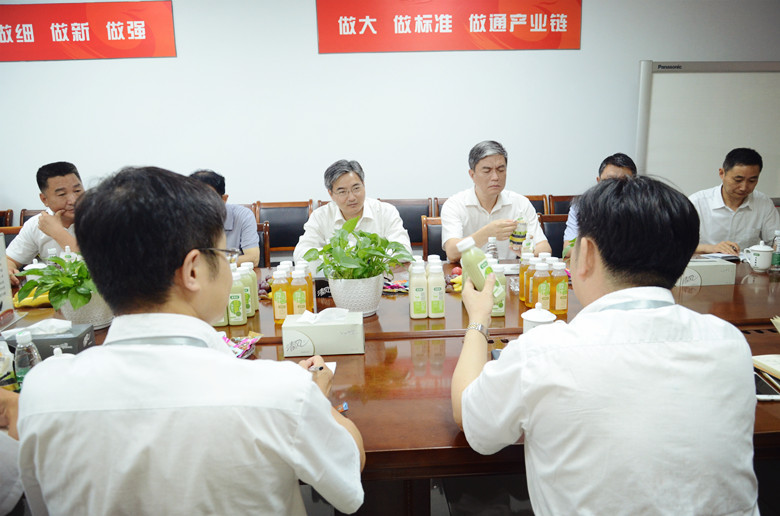 市委副书记朱民调研苏州金记食品