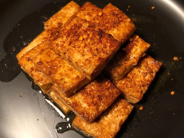 烧烤豆腐，让你在家里尝尝久违的烧烤味