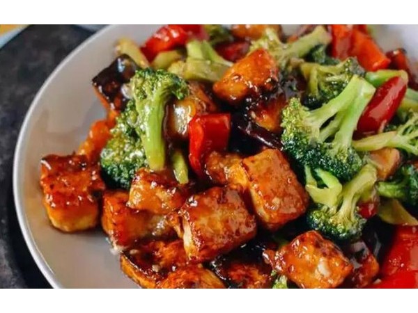 豆制品美食推荐---左宗棠豆腐