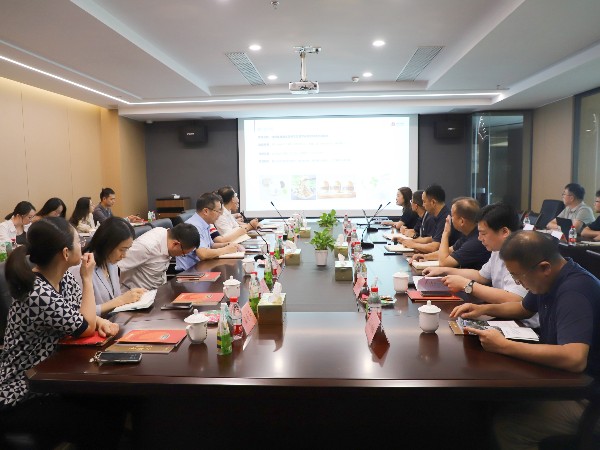 丁立新莅临金记食品调研二期项目建设情况